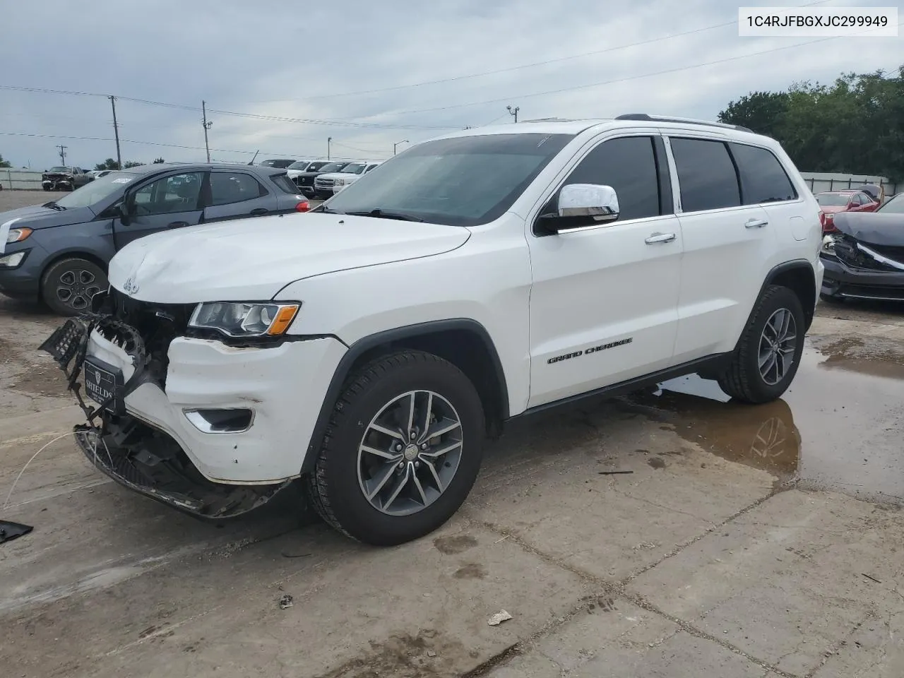 2018 Jeep Grand Cherokee Limited VIN: 1C4RJFBGXJC299949 Lot: 61994774