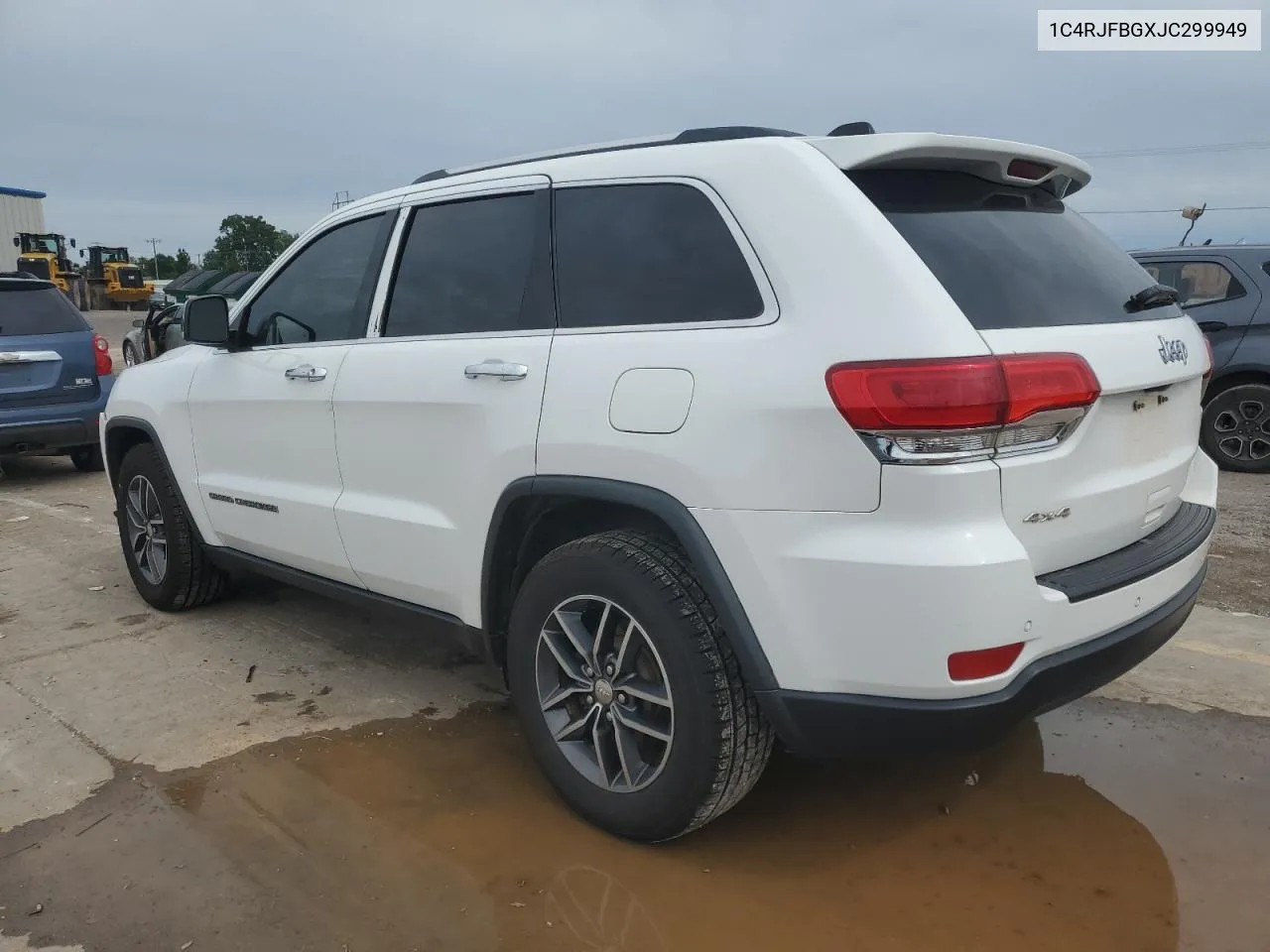 2018 Jeep Grand Cherokee Limited VIN: 1C4RJFBGXJC299949 Lot: 61994774