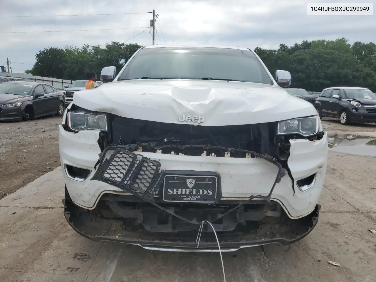 2018 Jeep Grand Cherokee Limited VIN: 1C4RJFBGXJC299949 Lot: 61994774