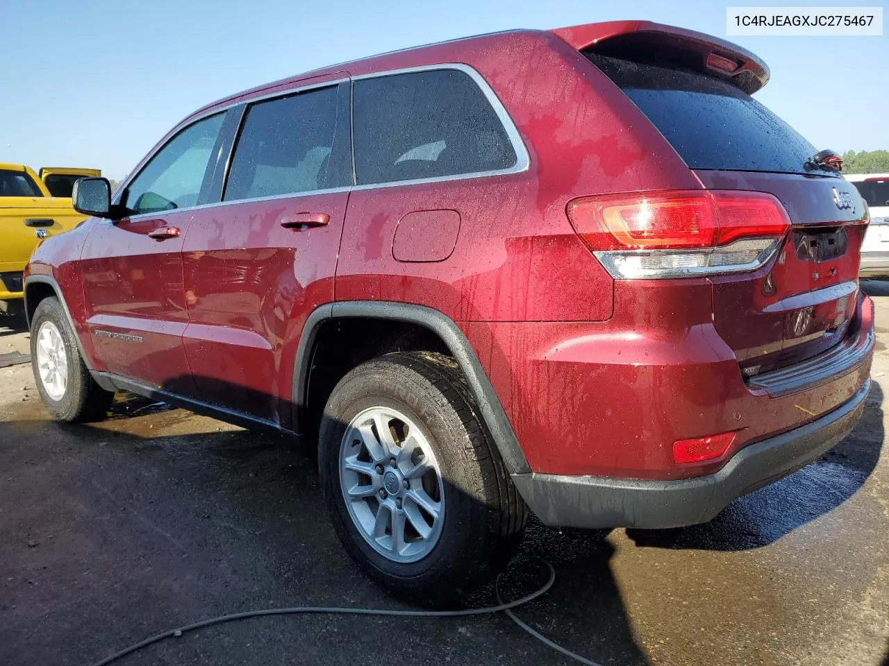 2018 Jeep Grand Cherokee Laredo VIN: 1C4RJEAGXJC275467 Lot: 62226434