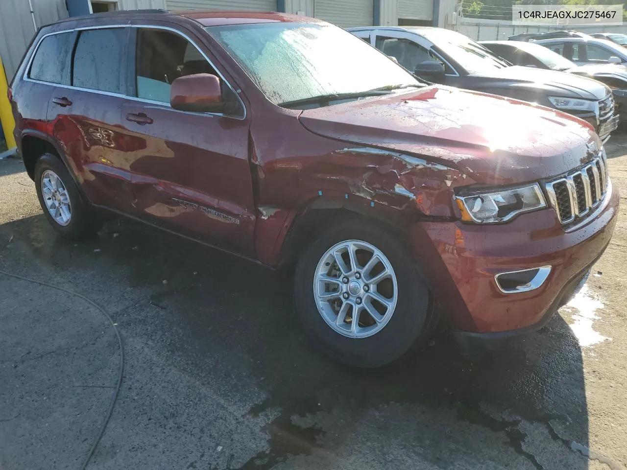 2018 Jeep Grand Cherokee Laredo VIN: 1C4RJEAGXJC275467 Lot: 62226434