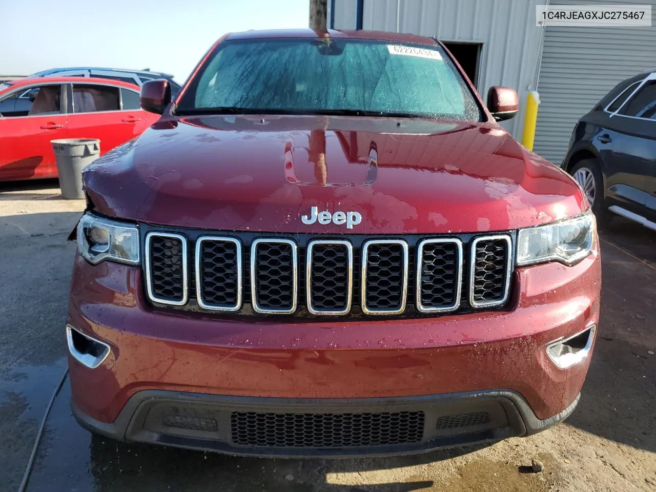 2018 Jeep Grand Cherokee Laredo VIN: 1C4RJEAGXJC275467 Lot: 62226434