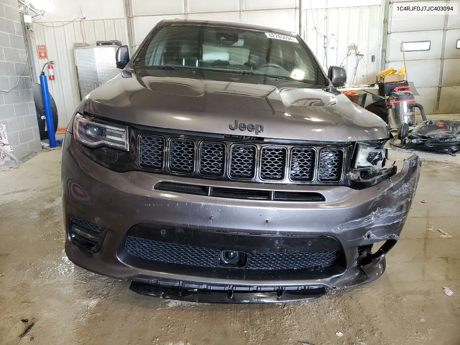 1C4RJFDJ7JC403094 2018 Jeep Grand Cherokee Srt-8