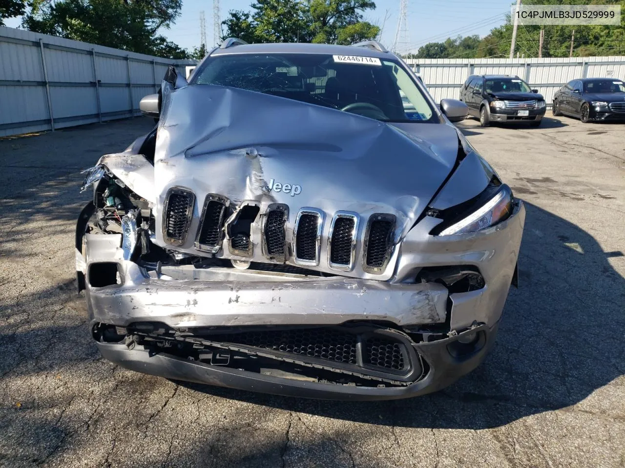 2018 Jeep Cherokee Latitude Plus VIN: 1C4PJMLB3JD529999 Lot: 62446714