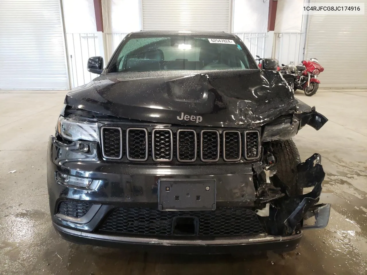 2018 Jeep Grand Cherokee Overland VIN: 1C4RJFCG8JC174916 Lot: 62547824