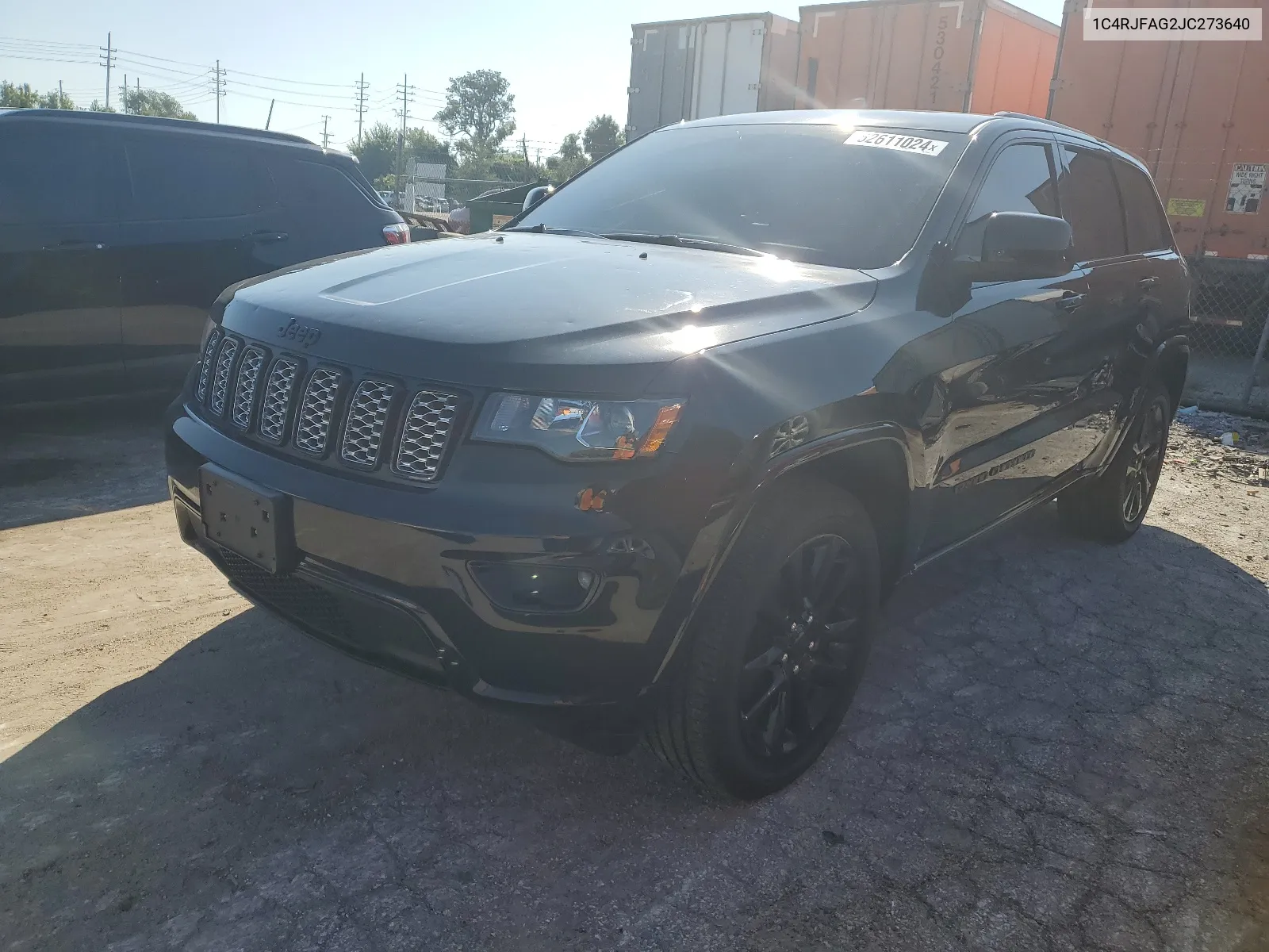 1C4RJFAG2JC273640 2018 Jeep Grand Cherokee Laredo