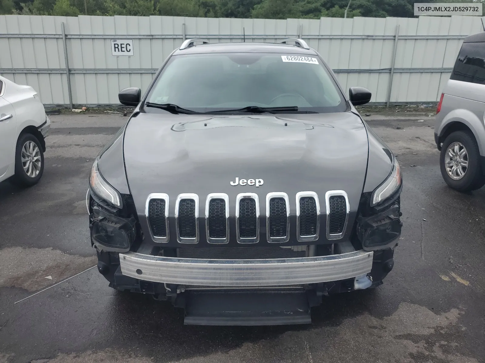 2018 Jeep Cherokee Latitude Plus VIN: 1C4PJMLX2JD529732 Lot: 62802484