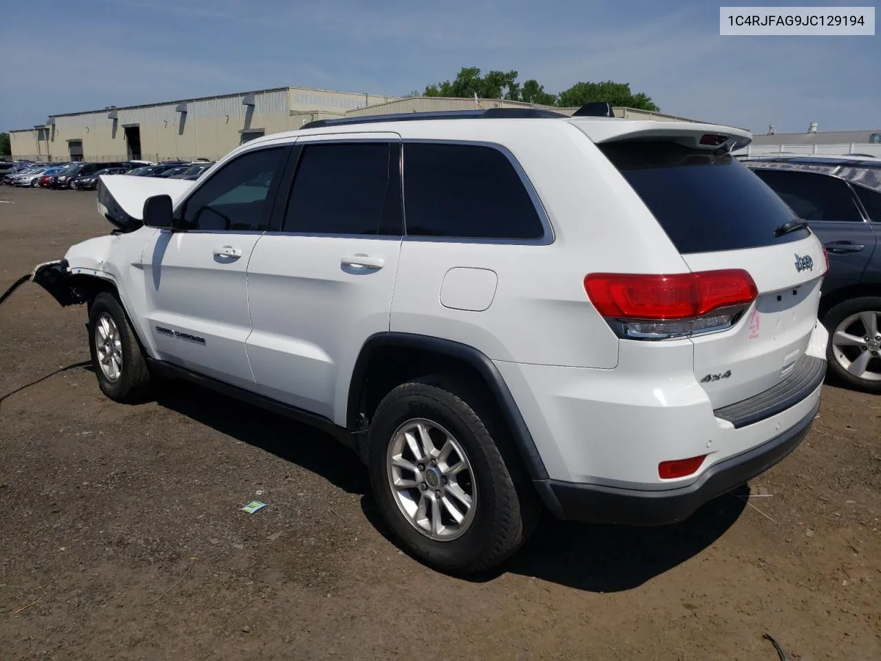 2018 Jeep Grand Cherokee Laredo VIN: 1C4RJFAG9JC129194 Lot: 62813884