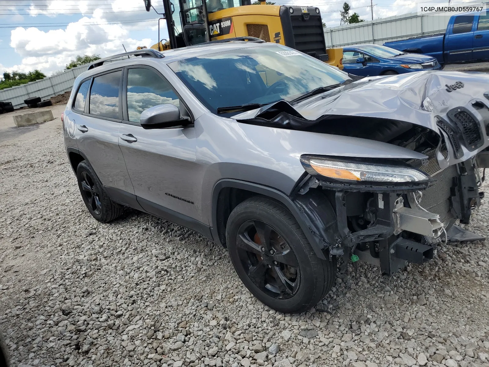 2018 Jeep Cherokee Latitude VIN: 1C4PJMCB0JD559767 Lot: 62861474