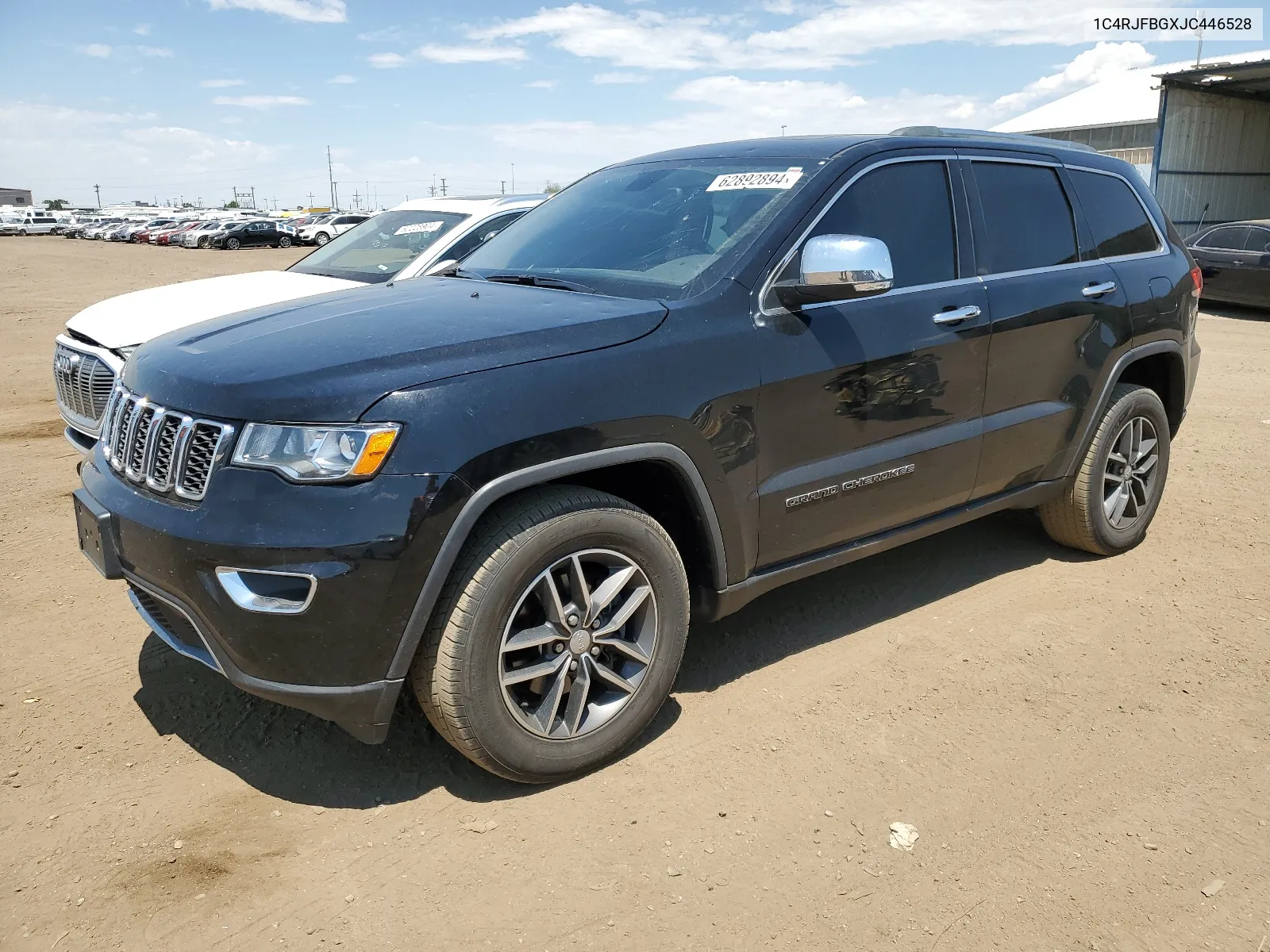 2018 Jeep Grand Cherokee Limited VIN: 1C4RJFBGXJC446528 Lot: 62892894