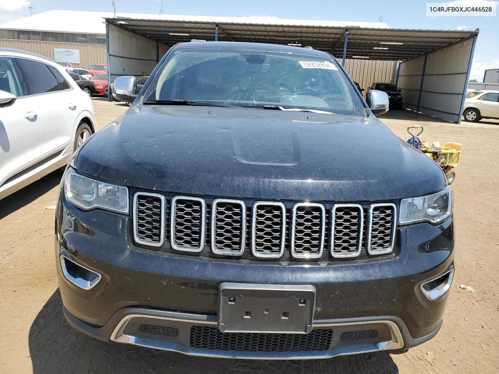 2018 Jeep Grand Cherokee Limited VIN: 1C4RJFBGXJC446528 Lot: 62892894