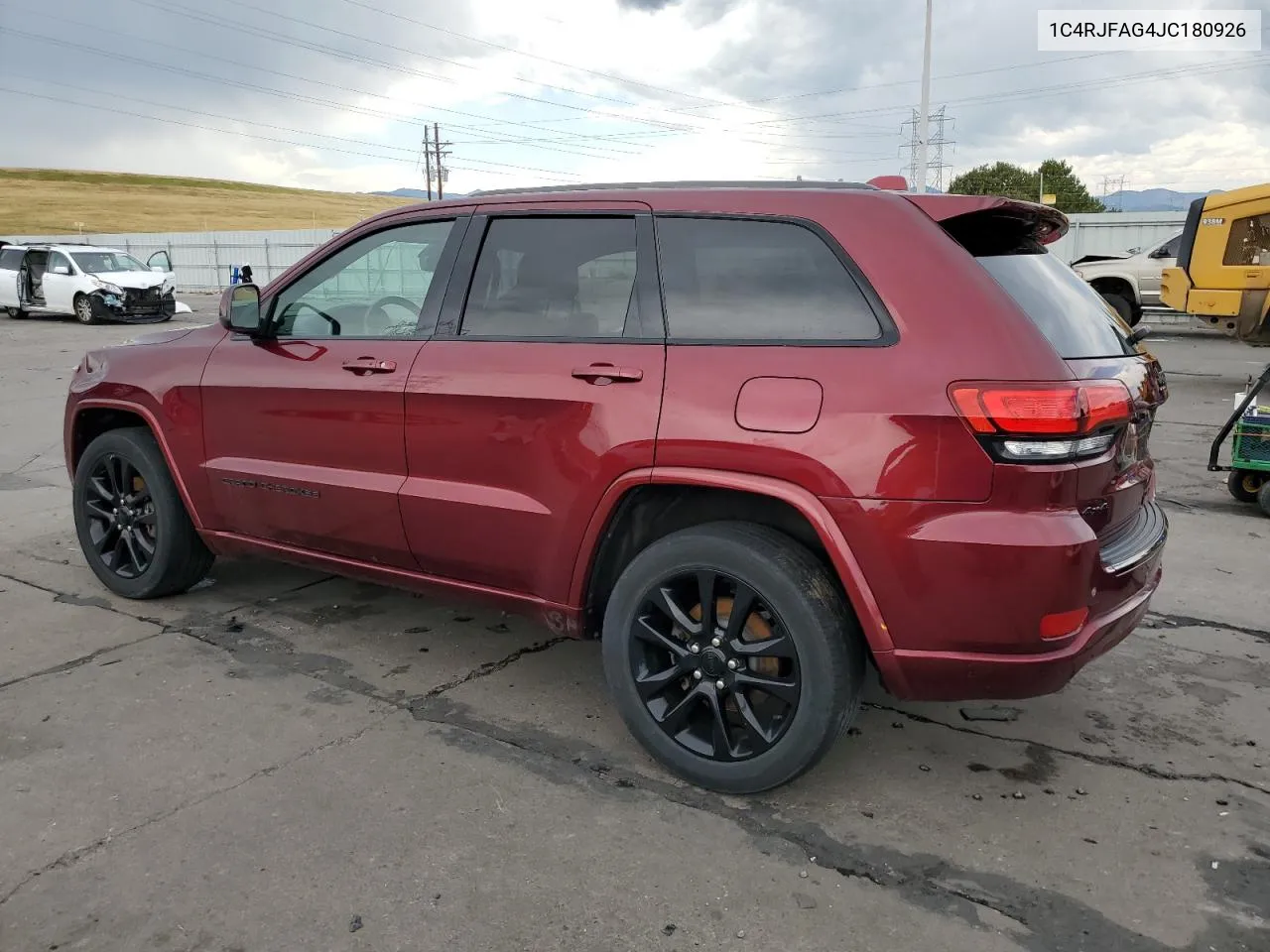 2018 Jeep Grand Cherokee Laredo VIN: 1C4RJFAG4JC180926 Lot: 63008814