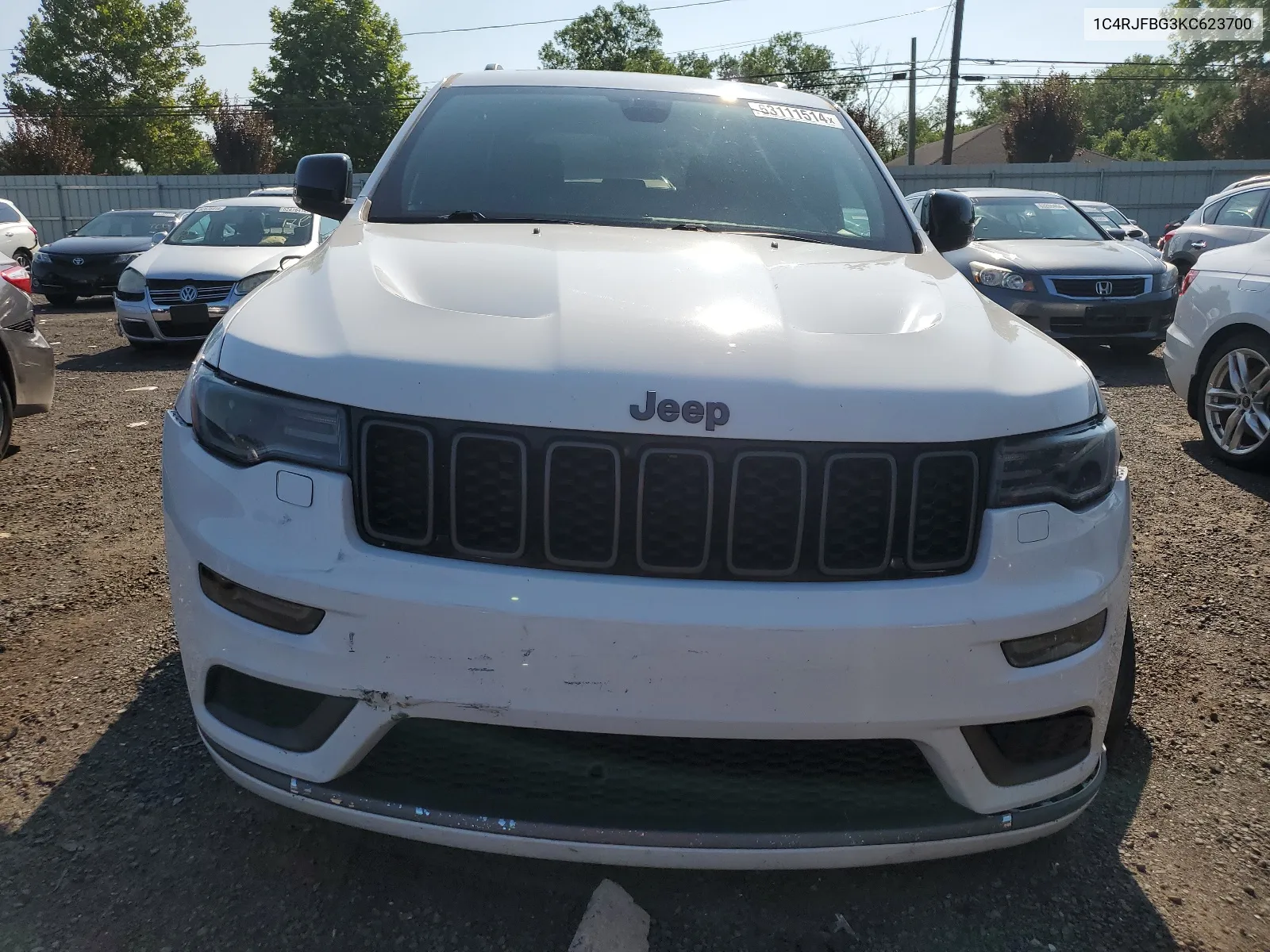 2018 Jeep Grand Cherokee Limited VIN: 1C4RJFBG3KC623700 Lot: 63111514