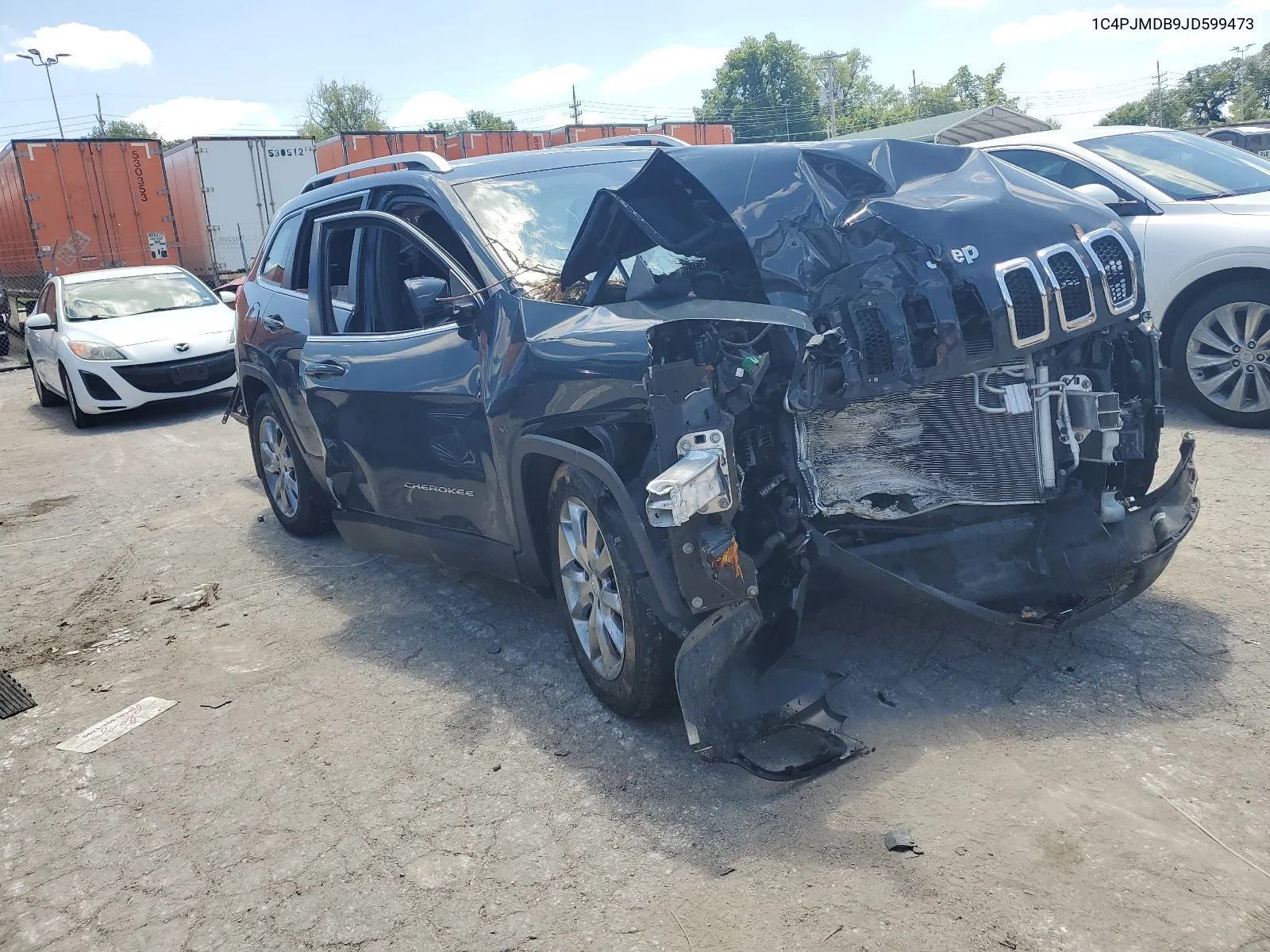 1C4PJMDB9JD599473 2018 Jeep Cherokee Limited