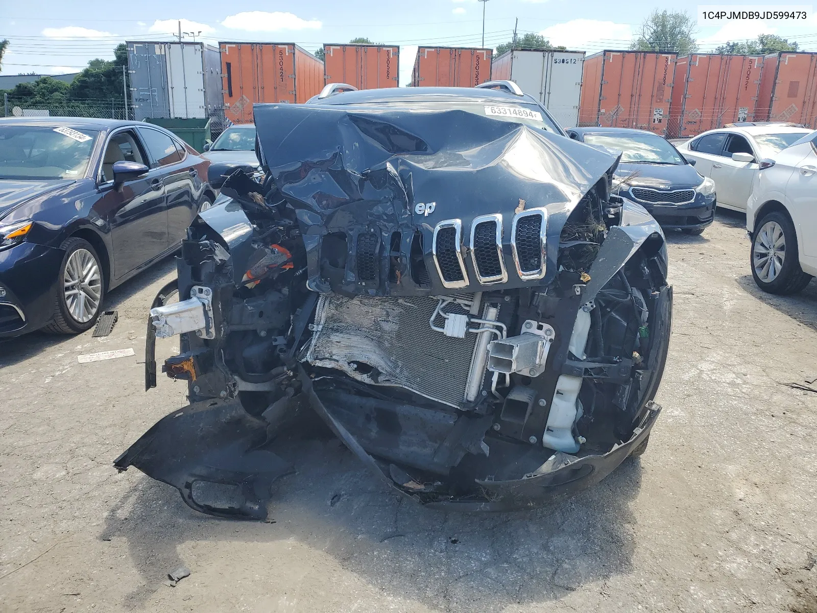 1C4PJMDB9JD599473 2018 Jeep Cherokee Limited