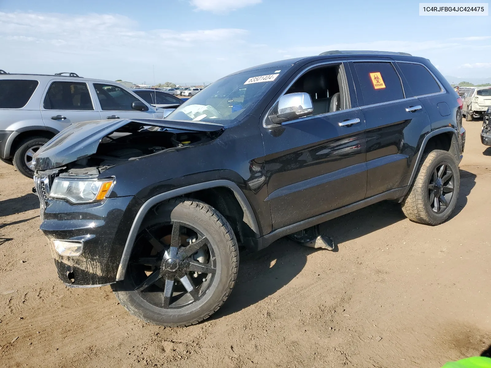 1C4RJFBG4JC424475 2018 Jeep Grand Cherokee Limited