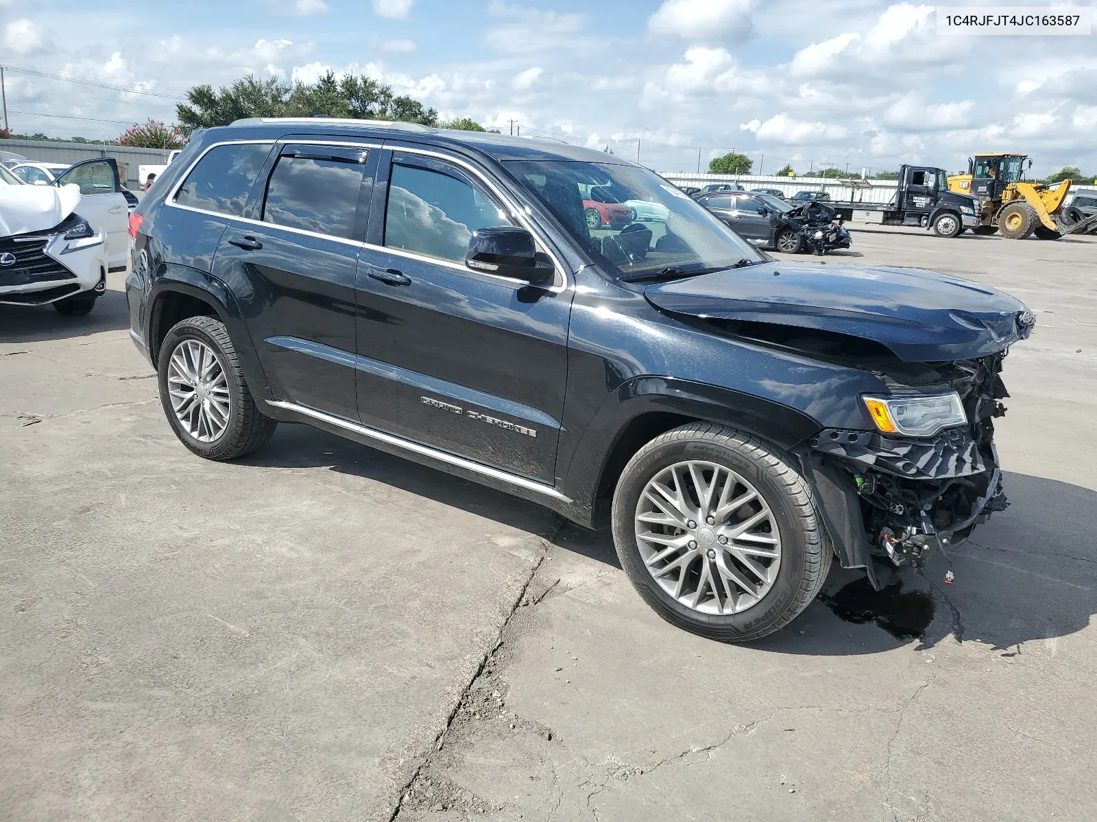 2018 Jeep Grand Cherokee Summit VIN: 1C4RJFJT4JC163587 Lot: 63545354