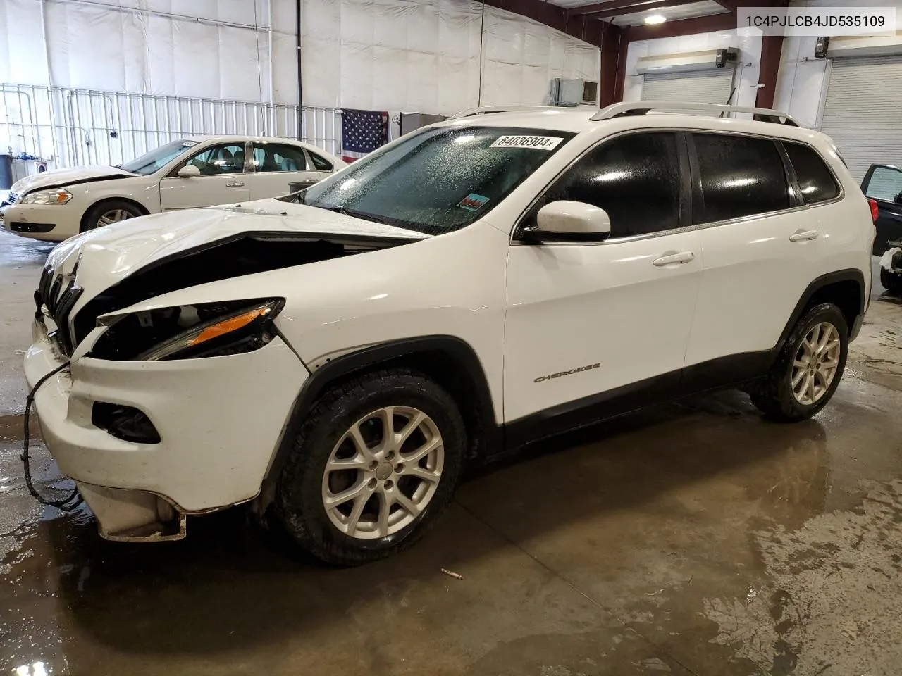 2018 Jeep Cherokee Latitude VIN: 1C4PJLCB4JD535109 Lot: 64036904