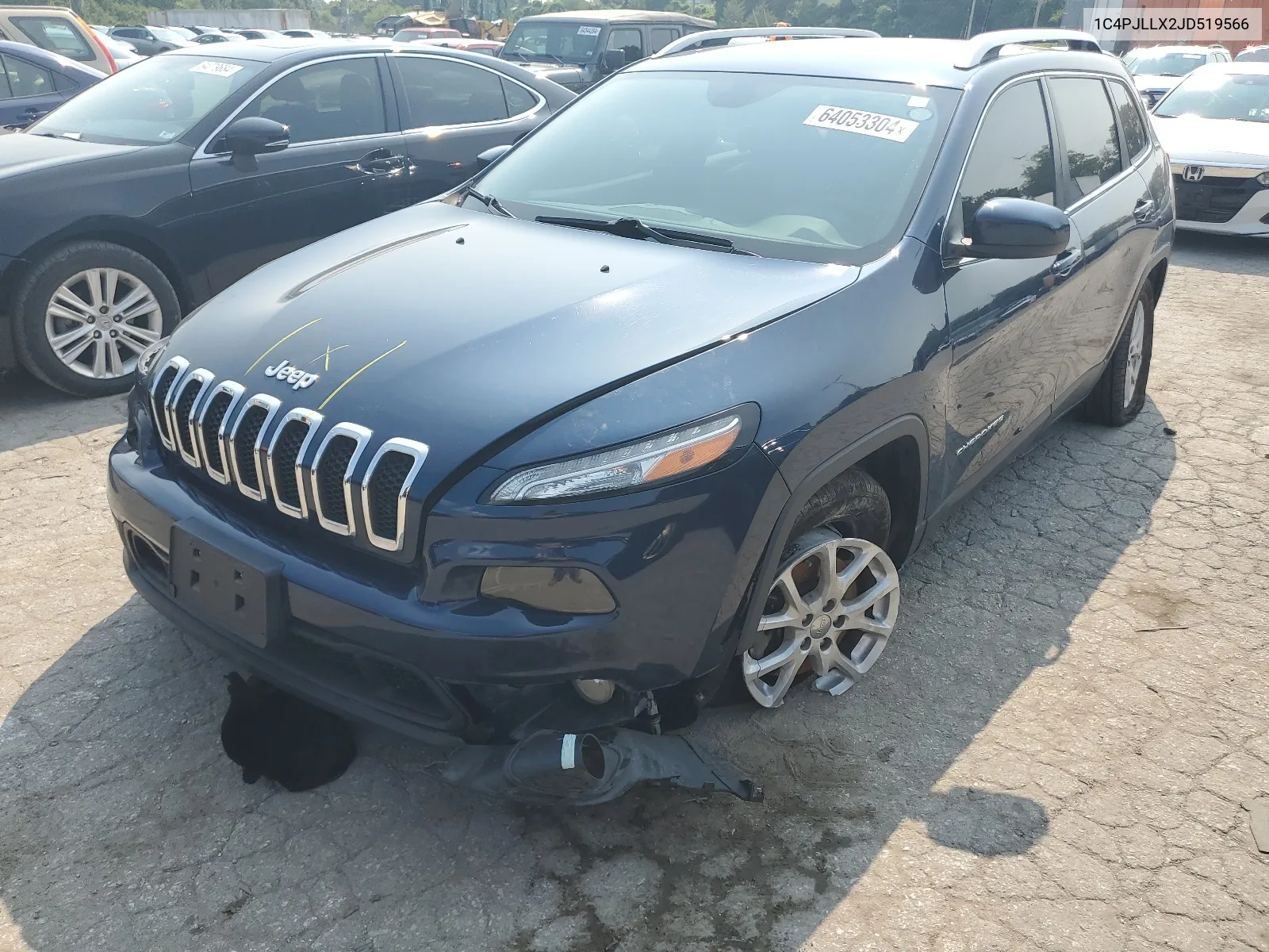 1C4PJLLX2JD519566 2018 Jeep Cherokee Latitude Plus