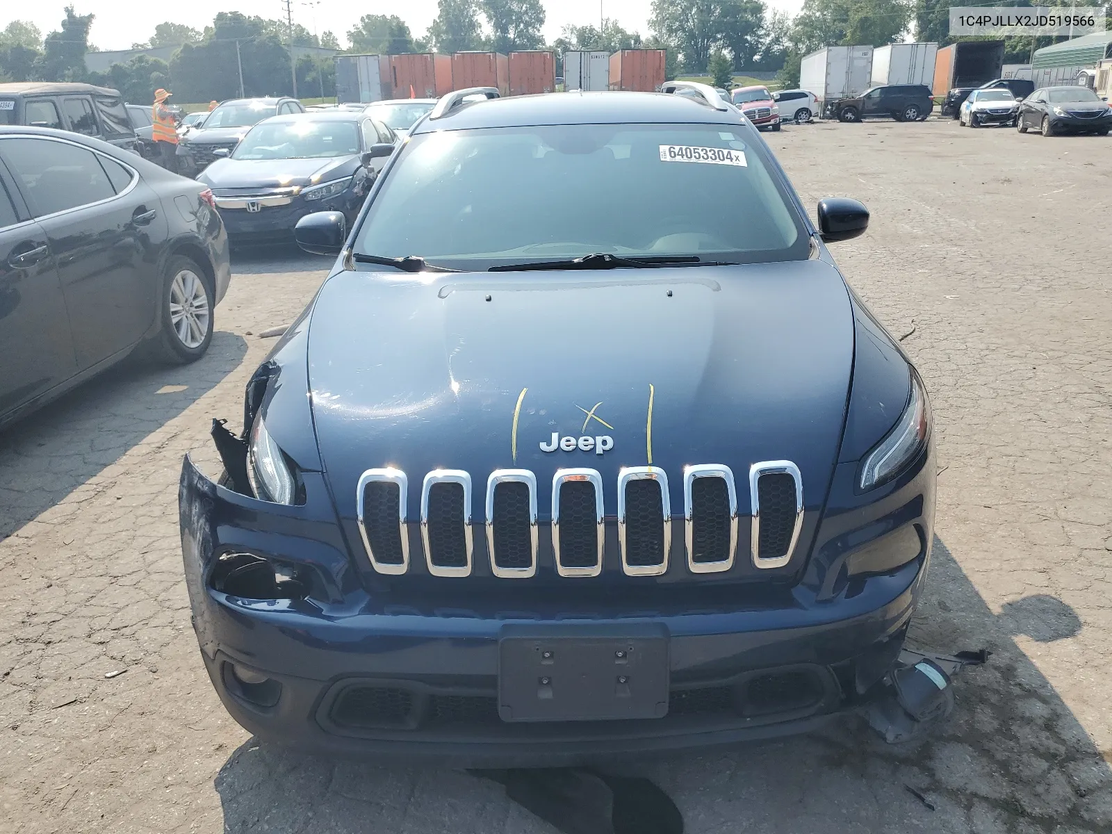 1C4PJLLX2JD519566 2018 Jeep Cherokee Latitude Plus