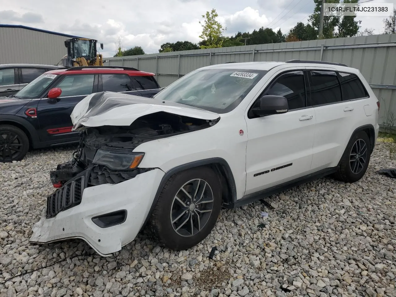 2018 Jeep Grand Cherokee Trailhawk VIN: 1C4RJFLT4JC231383 Lot: 64093334