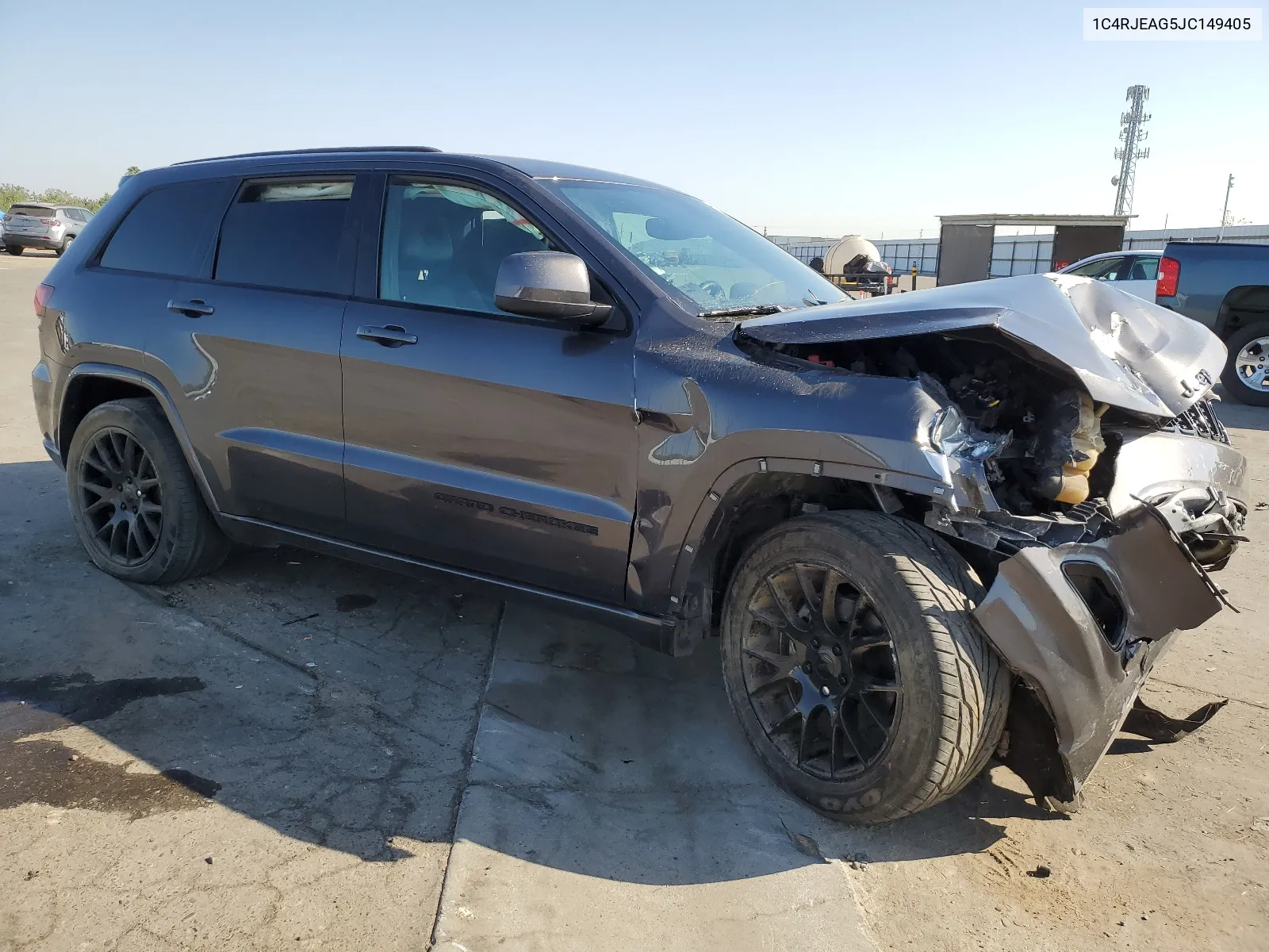 2018 Jeep Grand Cherokee Laredo VIN: 1C4RJEAG5JC149405 Lot: 64103574