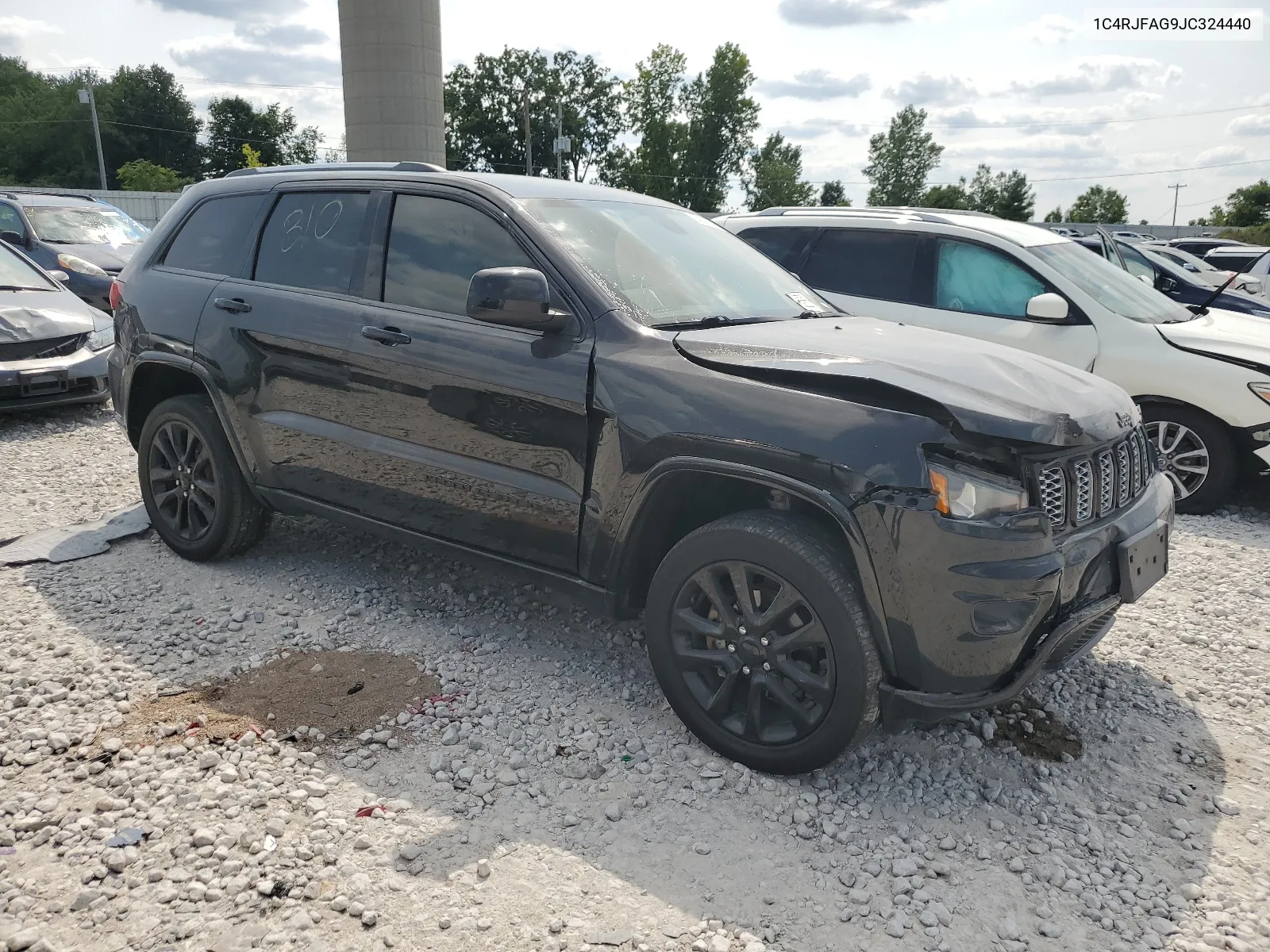 2018 Jeep Grand Cherokee Laredo VIN: 1C4RJFAG9JC324440 Lot: 64186254