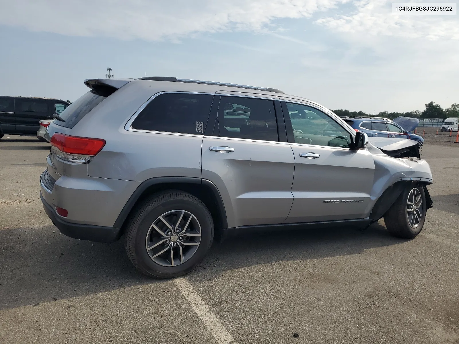 2018 Jeep Grand Cherokee Limited VIN: 1C4RJFBG8JC296922 Lot: 64438274