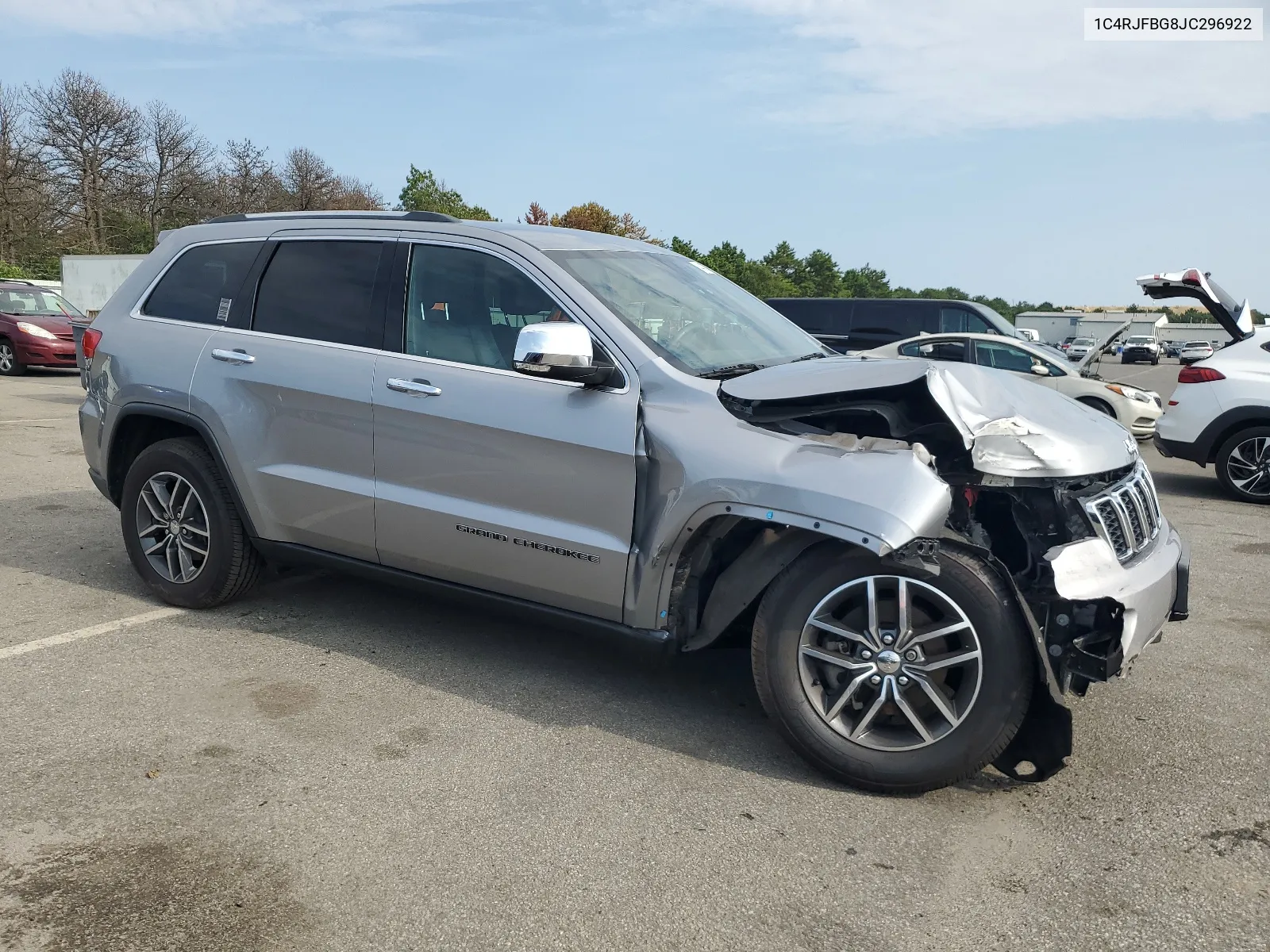 2018 Jeep Grand Cherokee Limited VIN: 1C4RJFBG8JC296922 Lot: 64438274