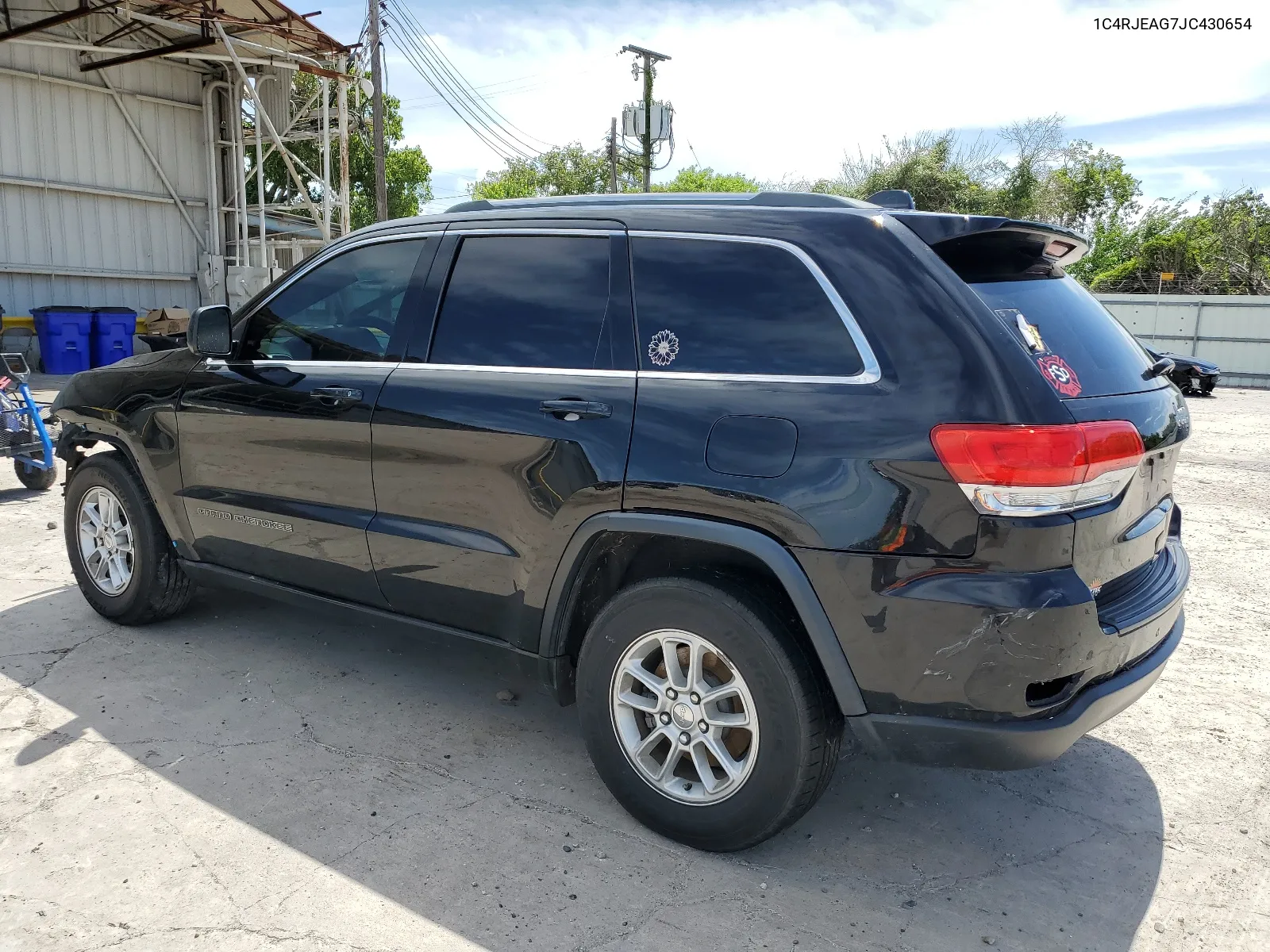 2018 Jeep Grand Cherokee Laredo VIN: 1C4RJEAG7JC430654 Lot: 64584314