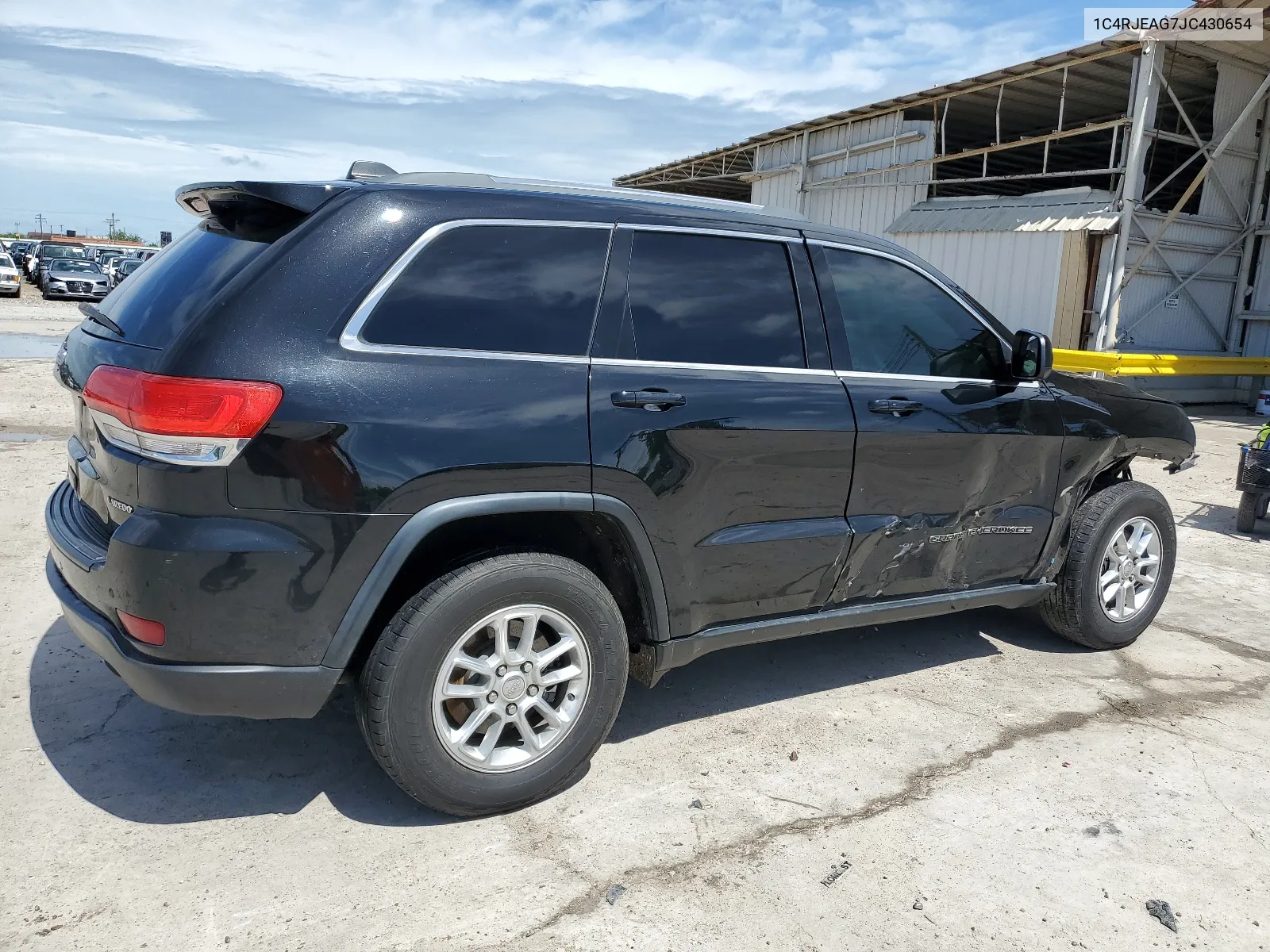 2018 Jeep Grand Cherokee Laredo VIN: 1C4RJEAG7JC430654 Lot: 64584314