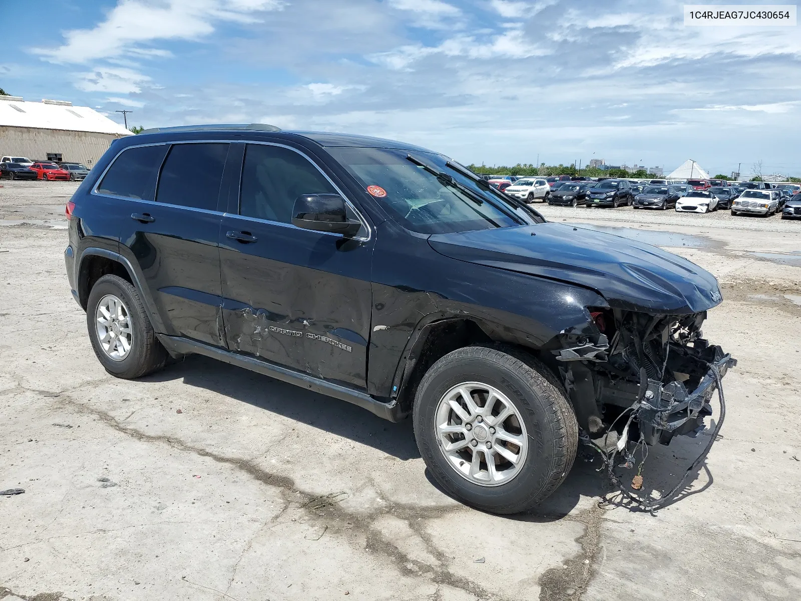 2018 Jeep Grand Cherokee Laredo VIN: 1C4RJEAG7JC430654 Lot: 64584314