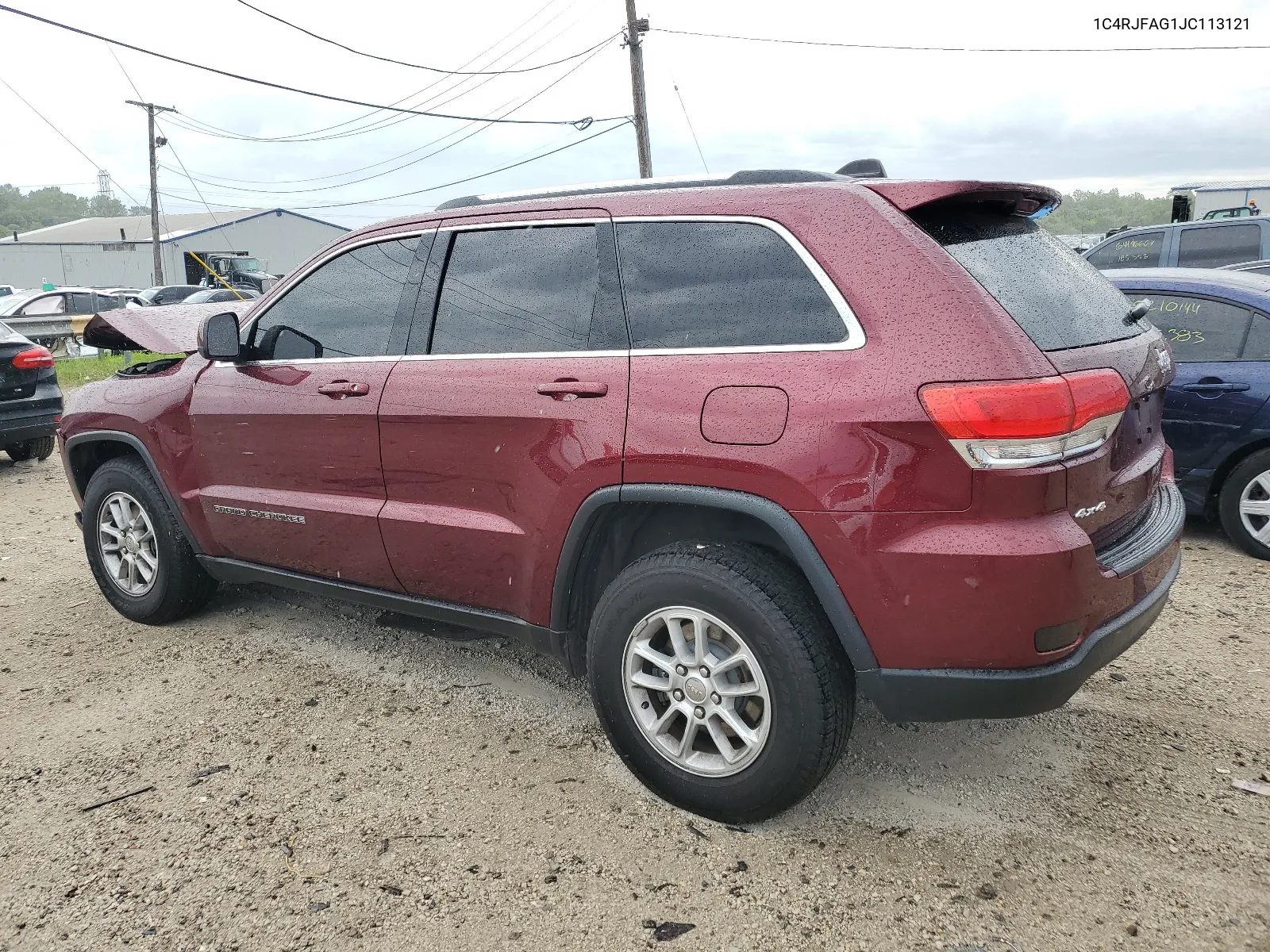 2018 Jeep Grand Cherokee Laredo VIN: 1C4RJFAG1JC113121 Lot: 64612914