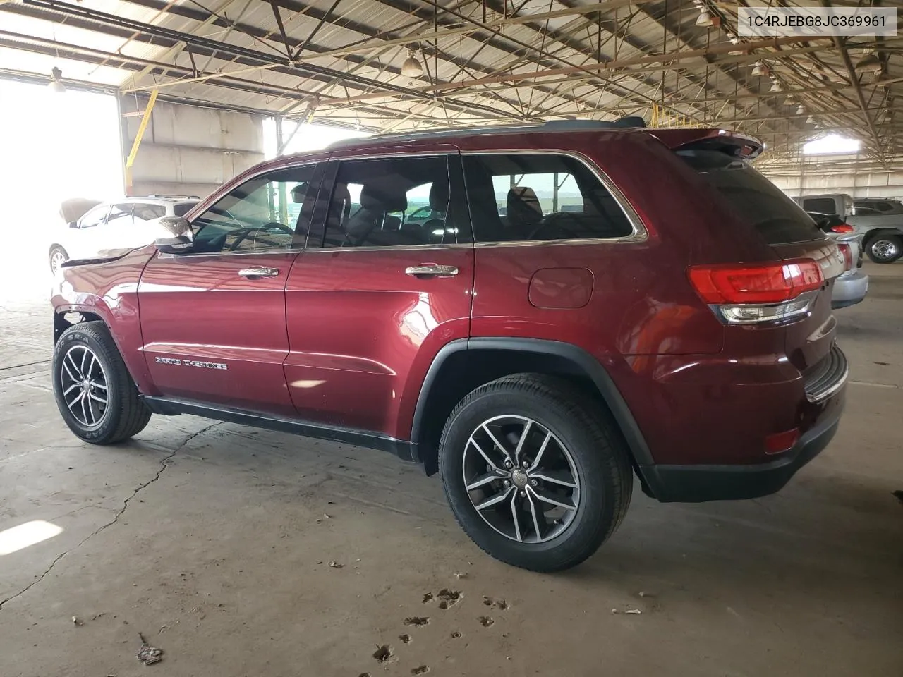 1C4RJEBG8JC369961 2018 Jeep Grand Cherokee Limited