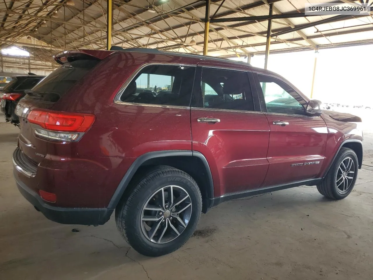 2018 Jeep Grand Cherokee Limited VIN: 1C4RJEBG8JC369961 Lot: 64957404