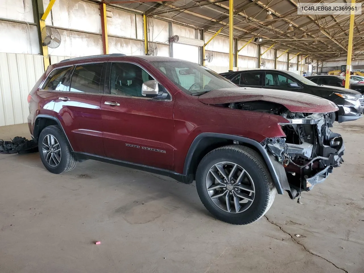 2018 Jeep Grand Cherokee Limited VIN: 1C4RJEBG8JC369961 Lot: 64957404