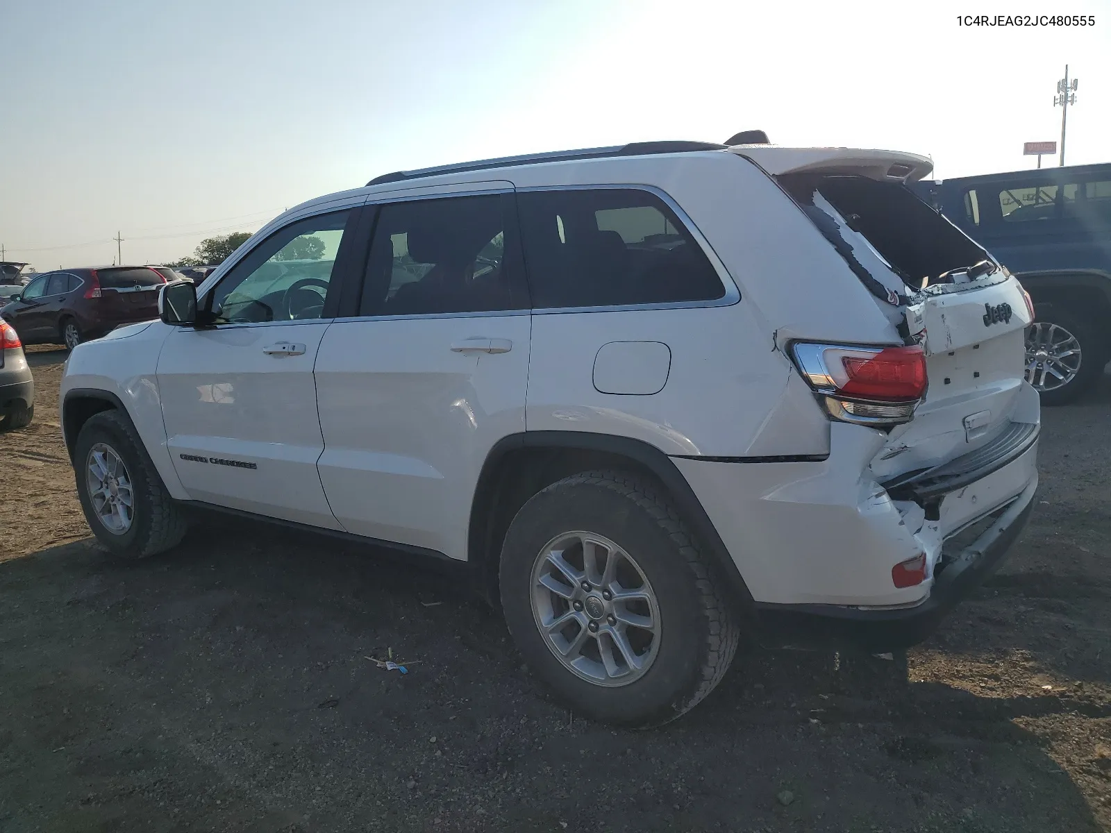 2018 Jeep Grand Cherokee Laredo VIN: 1C4RJEAG2JC480555 Lot: 65109294