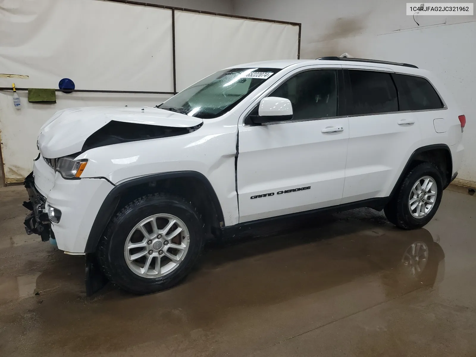 2018 Jeep Grand Cherokee Laredo VIN: 1C4RJFAG2JC321962 Lot: 65222074