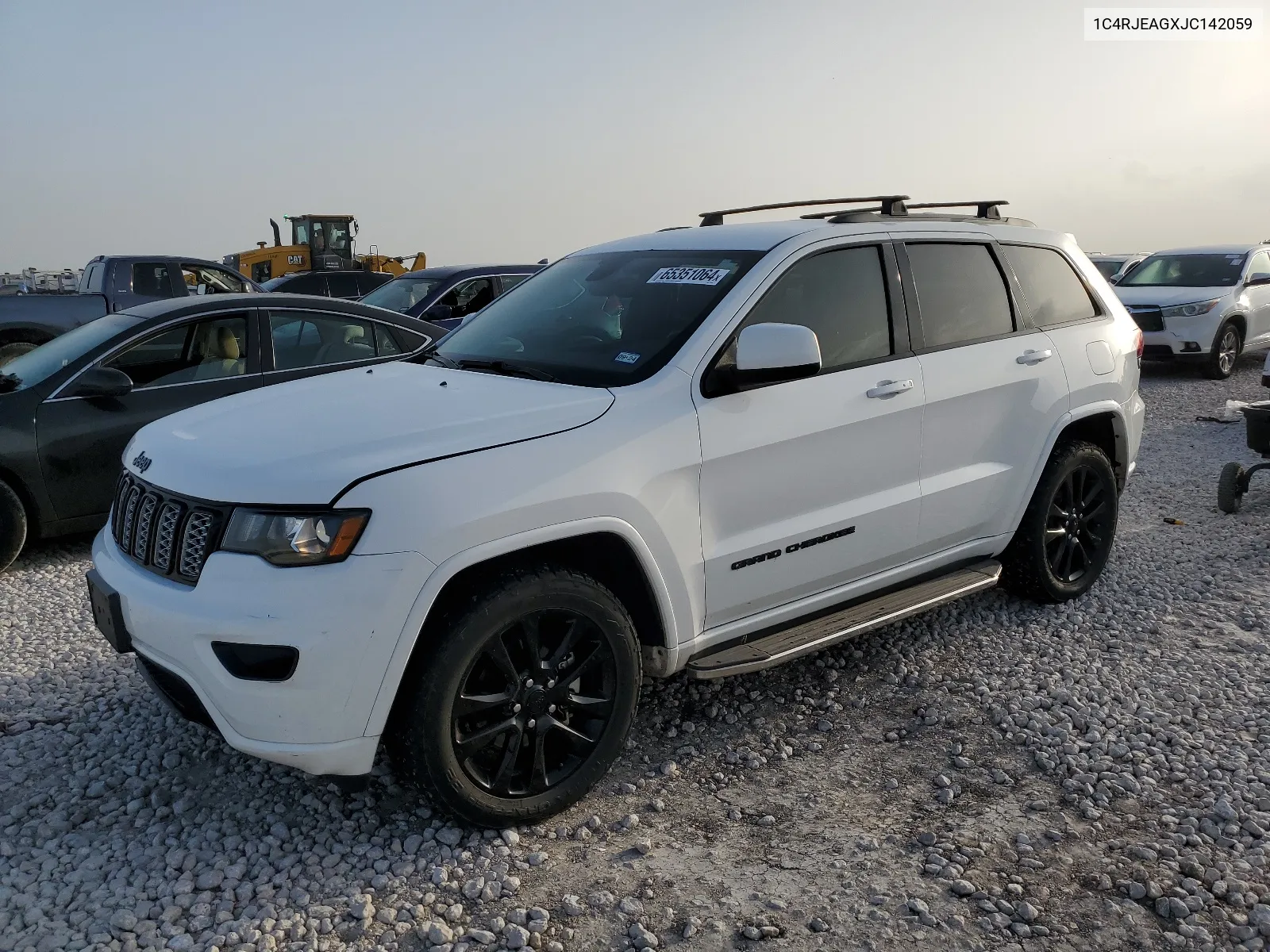 2018 Jeep Grand Cherokee Laredo VIN: 1C4RJEAGXJC142059 Lot: 65351064