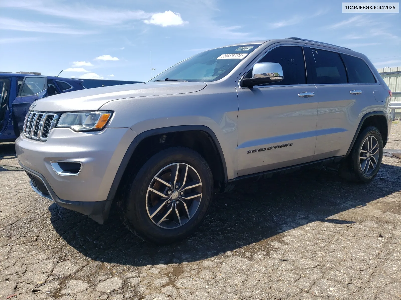 2018 Jeep Grand Cherokee Limited VIN: 1C4RJFBGXJC442026 Lot: 65686784