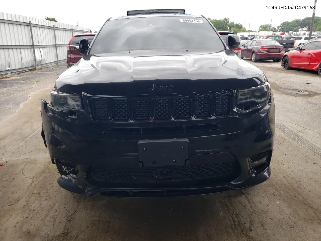 2018 Jeep Grand Cherokee Srt-8 VIN: 1C4RJFDJ5JC479168 Lot: 65992734