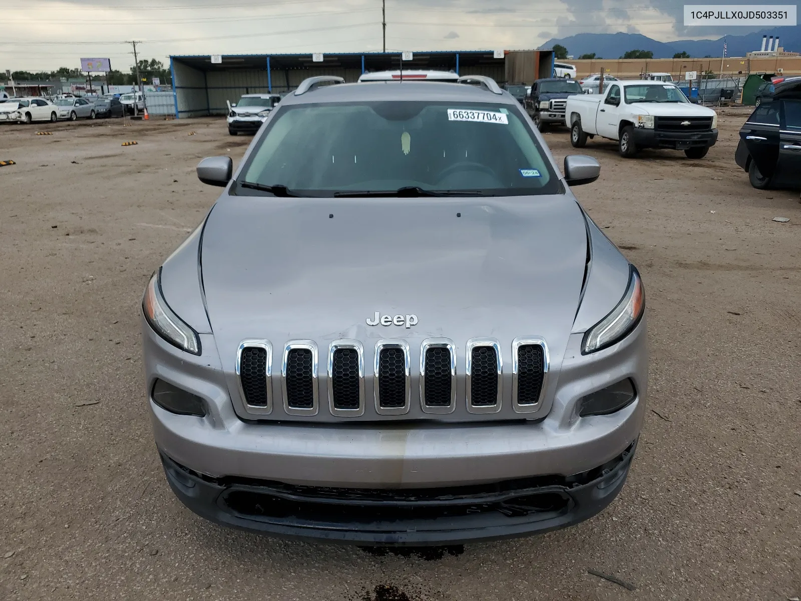 2018 Jeep Cherokee Latitude Plus VIN: 1C4PJLLX0JD503351 Lot: 66337704