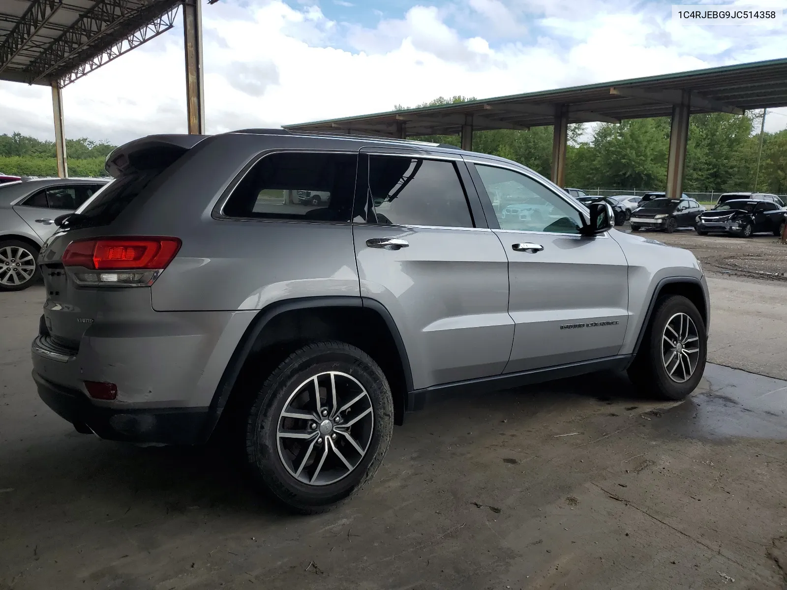 2018 Jeep Grand Cherokee Limited VIN: 1C4RJEBG9JC514358 Lot: 66377904