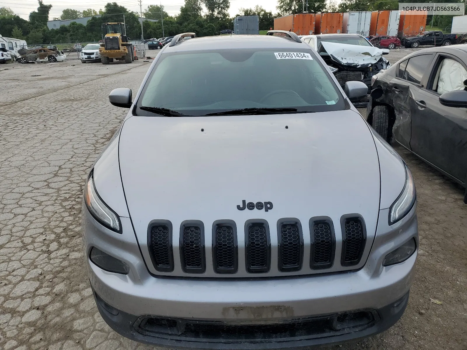 2018 Jeep Cherokee Latitude VIN: 1C4PJLCB7JD563566 Lot: 66401434