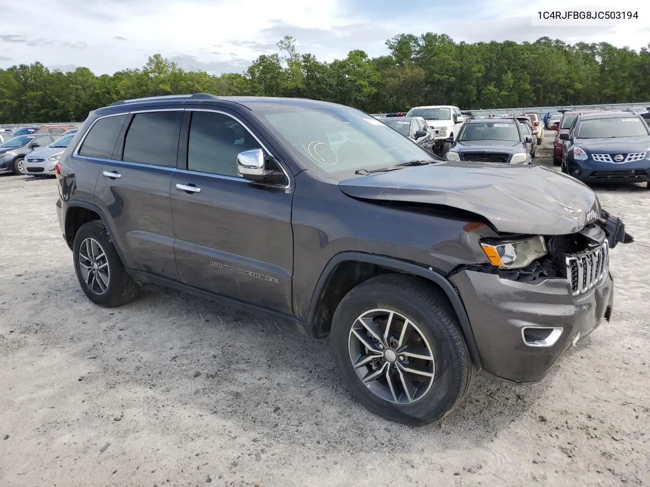 2018 Jeep Grand Cherokee Limited VIN: 1C4RJFBG8JC503194 Lot: 66773574