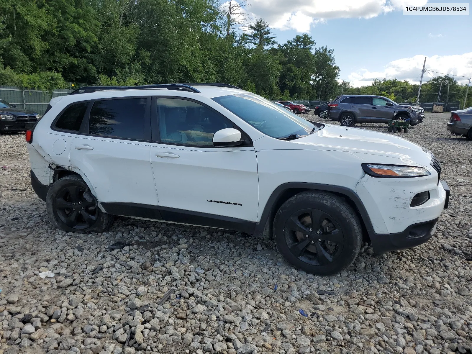 2018 Jeep Cherokee Latitude VIN: 1C4PJMCB6JD578534 Lot: 66844294