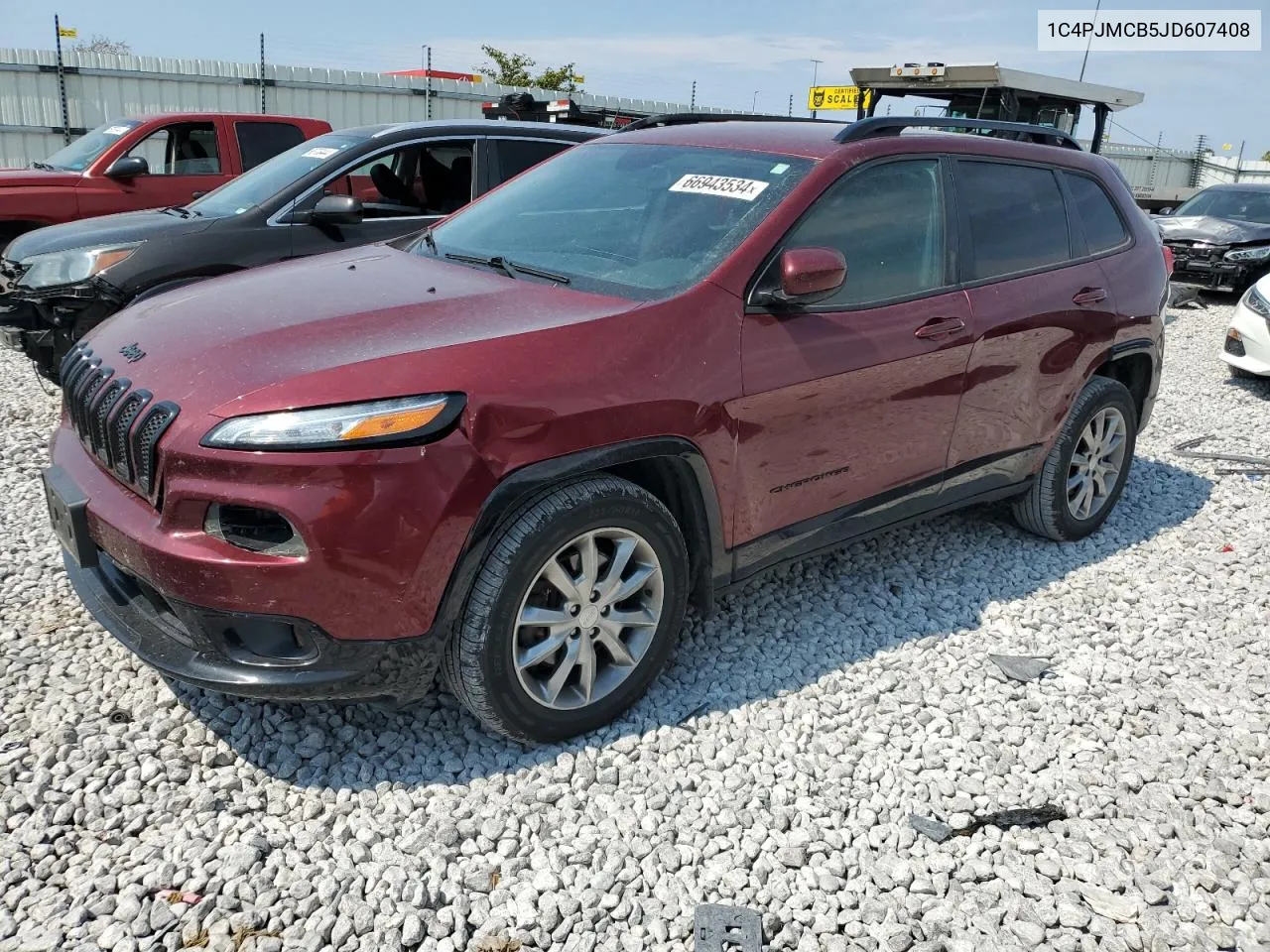 1C4PJMCB5JD607408 2018 Jeep Cherokee Latitude