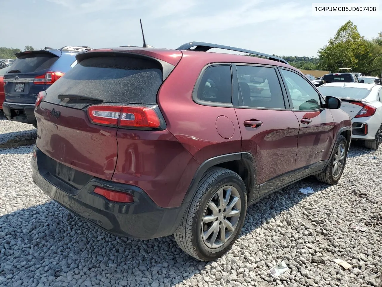 2018 Jeep Cherokee Latitude VIN: 1C4PJMCB5JD607408 Lot: 66943534