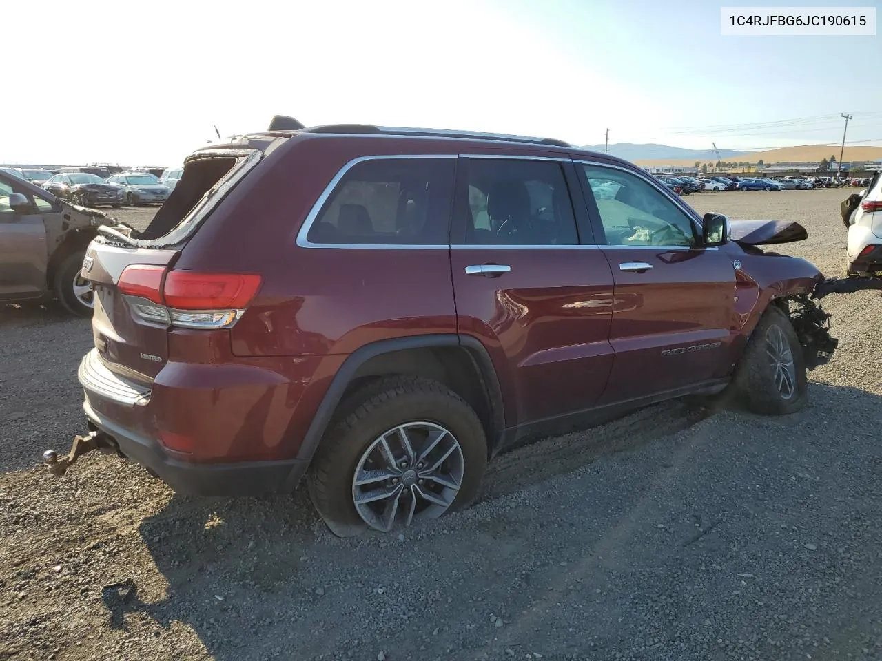 1C4RJFBG6JC190615 2018 Jeep Grand Cherokee Limited