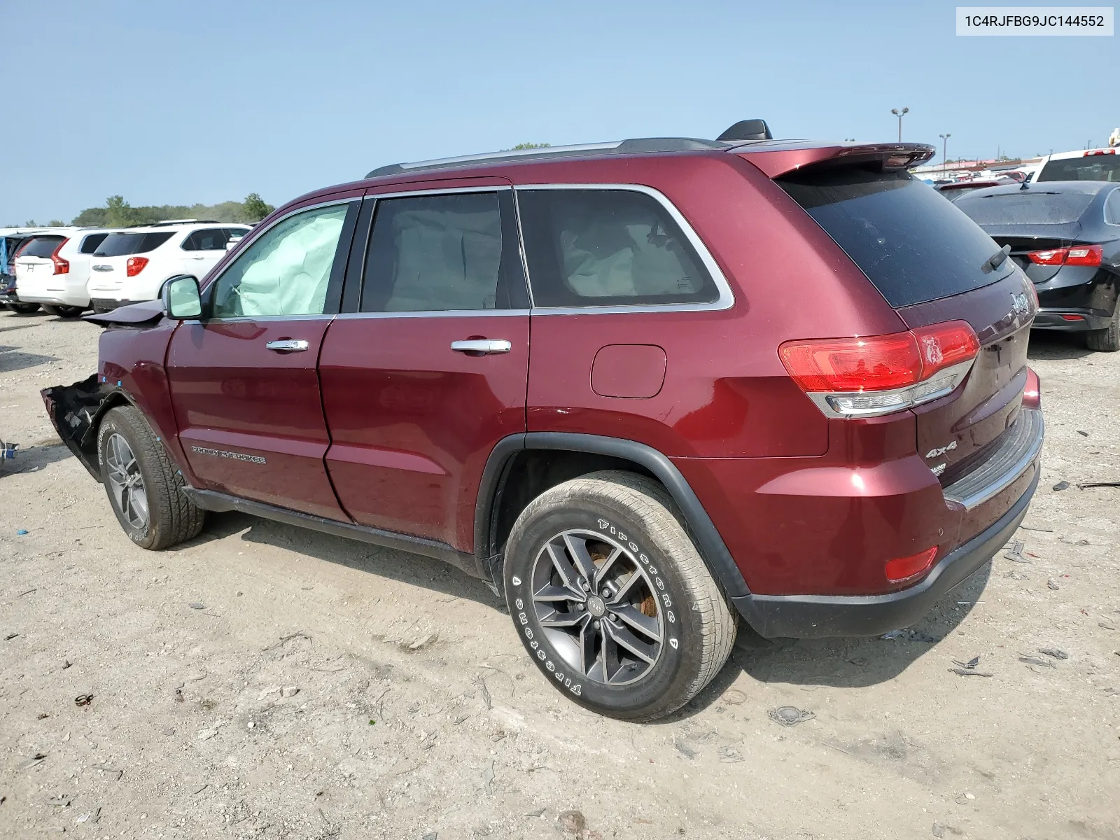 2018 Jeep Grand Cherokee Limited VIN: 1C4RJFBG9JC144552 Lot: 67047444